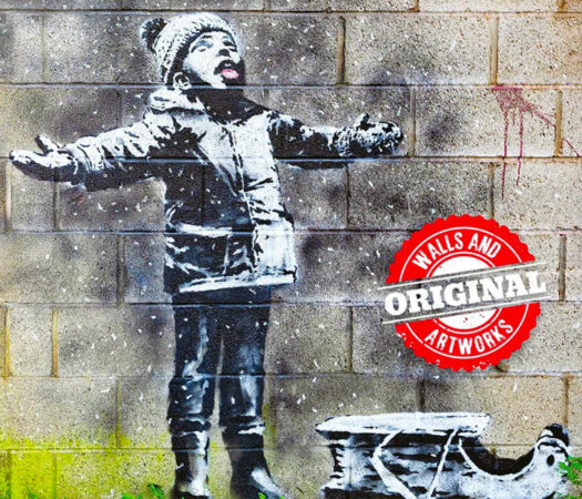 Banksy. Painting Walls
